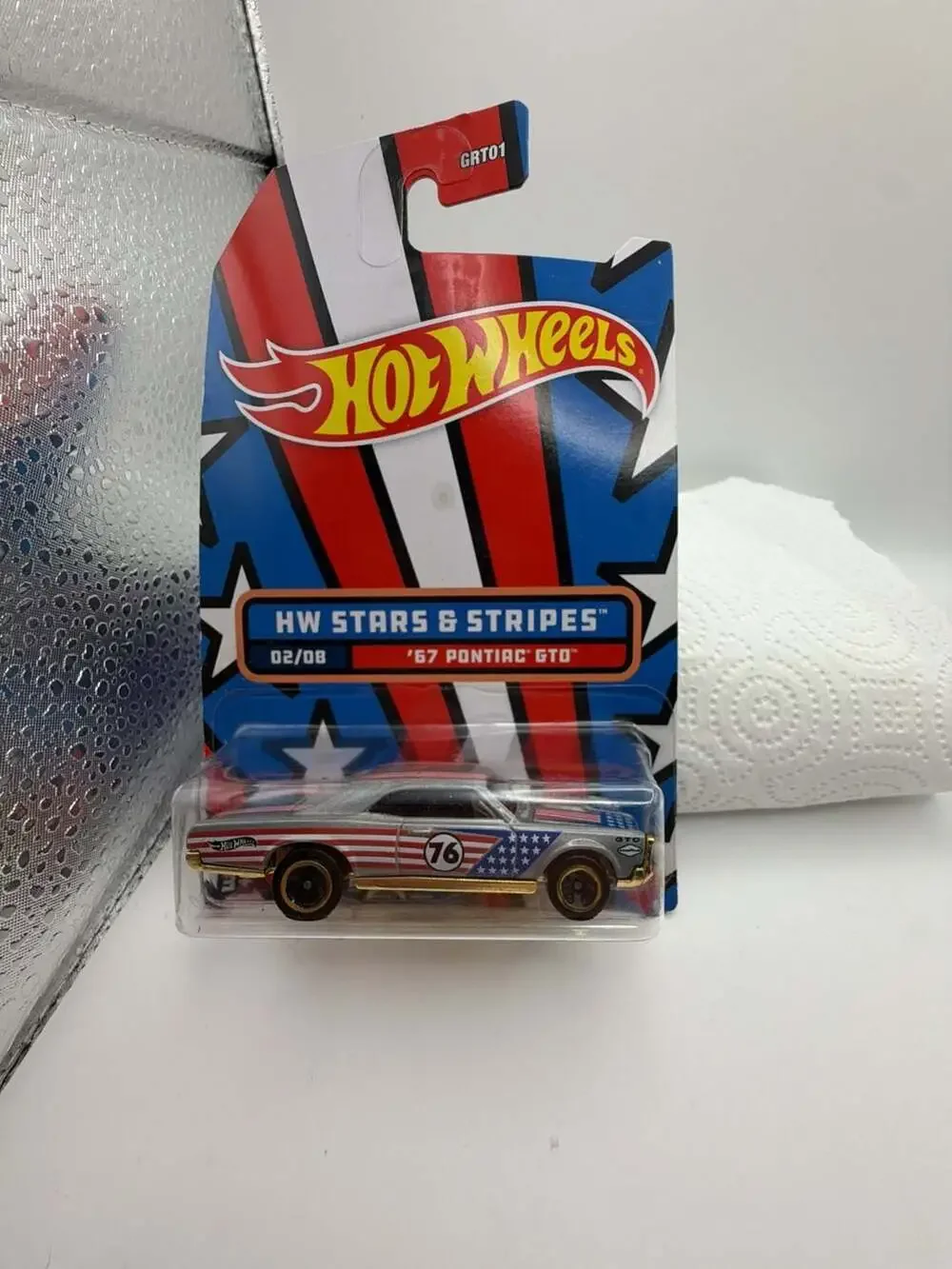 Hot Wheels HW Stars & Stripes '67 Pontiac GTO 02/08 GRT01